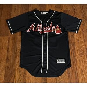 Majestic Atlanta Braves Acuna Jr MLB Jersey